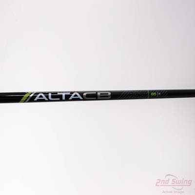 Used W/ Ping RH Adapter Ping ALTA CB 65 Black 65g Fairway Shaft Regular 42.0in