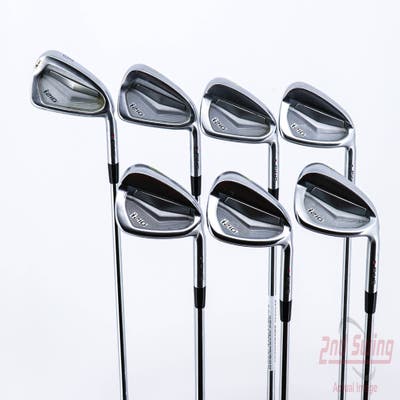 Ping i210 Iron Set 5-PW GW Nippon NS Pro Modus 3 Tour 105 Steel Stiff Right Handed Red dot 38.5in