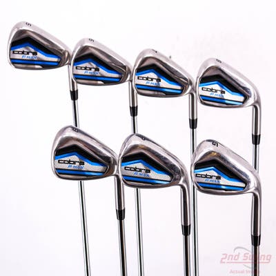 Cobra F-MAX Airspeed Iron Set 5-PW AW Stock Steel Shaft Steel Stiff Right Handed 38.25in