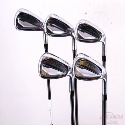 Titleist 2023 T350 Iron Set 7-PW AW Mitsubishi Tensei Red AM2 Graphite Senior Right Handed 37.0in