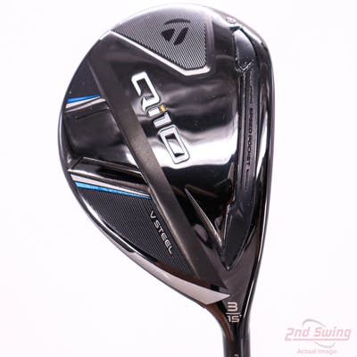 TaylorMade Qi10 Fairway Wood 3 Wood 3W 15° Fujikura Ventus Blue TR 6 Graphite Regular Right Handed 43.25in