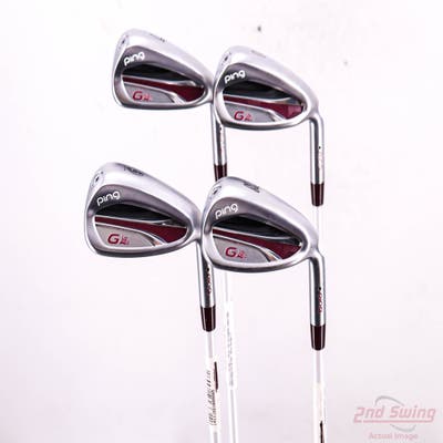 Ping G LE 2 Iron Set 7-PW ULT 240 Lite Graphite Ladies Right Handed Black Dot 36.75in