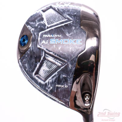 Callaway Paradym Ai Smoke Max D Driver 12° Mitsubishi Vanquish 4 Graphite Regular Right Handed 45.5in