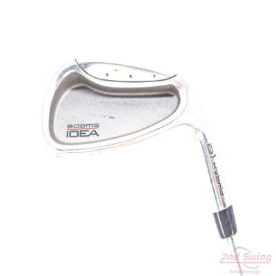 Adams Idea A1 Single Iron 9 Iron Stock Steel Shaft Steel Wedge Flex Right Handed 36.25in