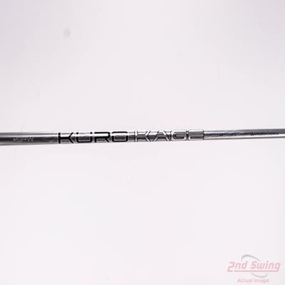 Used W/ Titleist Adapter Mitsubishi Rayon Kuro Kage Black DC TiNi SFW 40g Driver Shaft Ladies 43.75in