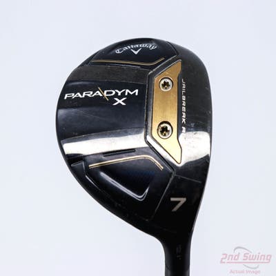 Callaway Paradym X Fairway Wood 7 Wood 7W 21° Aldila Ascent Blue 50 Graphite Senior Right Handed 42.25in