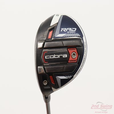 Cobra RAD Speed Fairway Wood 5 Wood 5W 18.5° FST KBS TD Category 2 60 Black Graphite Senior Left Handed 43.0in