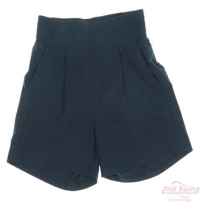 New Womens Adidas Shorts X-Large XL Navy Blue MSRP $75