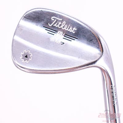 Titleist Vokey SM7 Tour Chrome Wedge Gap GW 50° 12 Deg Bounce F Grind SM7 BV Steel Wedge Flex Right Handed 35.5in