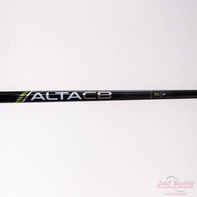 Used W/ Ping RH Adapter Ping ALTA CB 55 Black 55g Driver Shaft Senior 44.5in