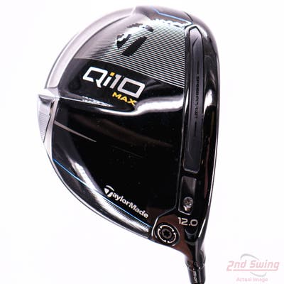 Mint TaylorMade Qi10 MAX Driver 12° Mitsubishi 2023 Diamana S+ 60 Graphite Regular Right Handed 45.75in