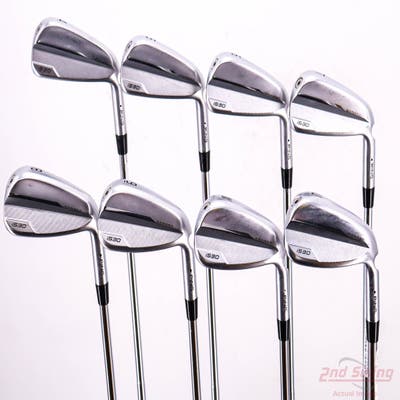 Ping i530 Iron Set 4-PW AW Dynamic Gold Mid 100 Steel Regular Right Handed Black Dot 38.5in