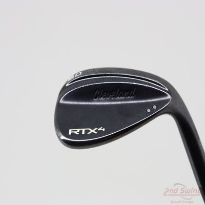 Cleveland RTX 4 Black Satin Wedge Lob LW 60° 9 Deg Bounce Nippon NS Pro 850GH Steel Regular Right Handed 35.5in