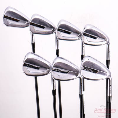 Ping G700 Iron Set 5-PW AW ALTA CB Graphite Senior Right Handed Black Dot +1/4"