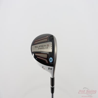 Adams Speedline Super S Fairway Wood 3 Wood 3W 15° Matrix Radix S VI Graphite Regular Right Handed 43.0in