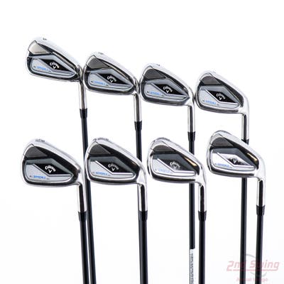 Callaway Paradym Ai Smoke HL Iron Set 5-PW AW GW Project X Cypher 2.0 60 Graphite Regular Right Handed 39.0in