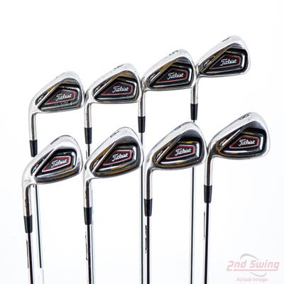 Titleist 716 AP1 Iron Set 4-PW AW True Temper XP 90 R300 Steel Regular Left Handed STD