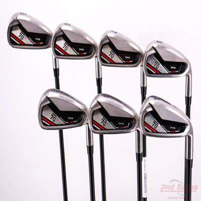 Sub 70 749 Iron Set 5-PW AW FST KBS TGI Tour Graphite Iron Graphite Stiff Right Handed +1 1/2"