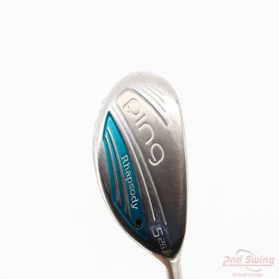 Ping 2015 Rhapsody Hybrid 5 Hybrid 26° Ping ULT 220H Lite Graphite Ladies Right Handed 38.0in