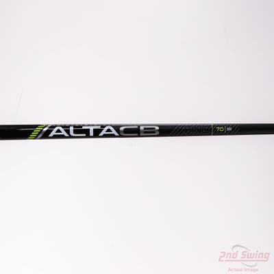 Used W/ Ping RH Adapter Ping ALTA CB 70 Black 70g Hybrid Shaft Senior 38.5in