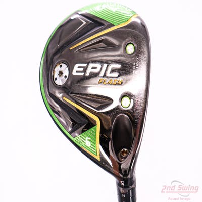 Callaway EPIC Flash Fairway Wood 5 Wood 5W 18° Aldila NVS 55 Graphite Regular Right Handed 42.0in