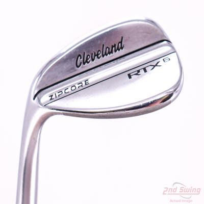 Cleveland RTX 6 ZipCore Tour Satin Wedge Sand SW 54° 12 Deg Bounce Dynamic Gold Spinner TI Steel Wedge Flex Left Handed 35.25in