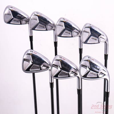 Cleveland Launcher UHX Iron Set 4-PW Miyazaki C. Kua 60 Graphite Senior Right Handed +3/4"