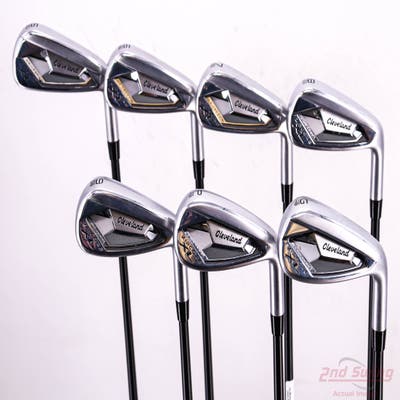 Cleveland ZipCore XL Iron Set 5-PW GW UST Mamiya Helium Nanocore 60 Graphite Senior Right Handed +1/2"