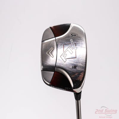 Callaway FT-i Squareway Fairway Wood 5 Wood 5W 18° Callaway Fujikura Fit-On M FW Graphite Regular Right Handed 42.75in