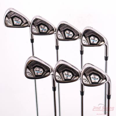 Callaway Rogue Iron Set 4-PW True Temper XP 95 Stepless Steel Stiff Right Handed +1/4"