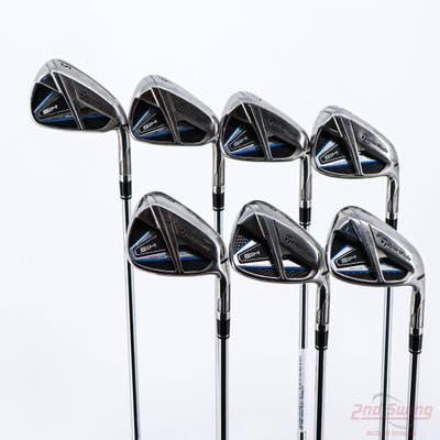 TaylorMade SIM MAX Iron Set 5-PW AW FST KBS MAX 85 Steel Stiff Right Handed 38.5in