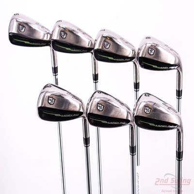 Wilson Staff Launch Pad 2 Iron Set 5-PW AW FST KBS Max Ultralite Steel Regular Right Handed -1/4"