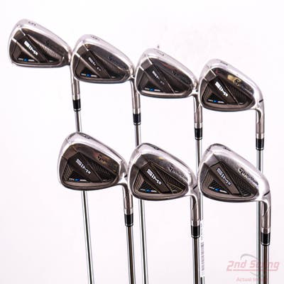 TaylorMade SIM2 MAX Iron Set 5-PW AW FST KBS MAX 85 MT Steel Stiff Right Handed +1/4"