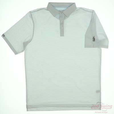 New W/ Logo Mens Straight Down Polo XX-Large XXL Multi MSRP $98