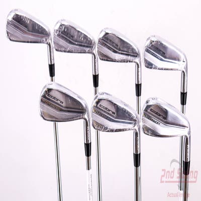 Mint Cobra 2022 KING Forged Tec Iron Set 4-PW FST KBS Tour $-Taper Lite Steel Regular Right Handed 38.25in