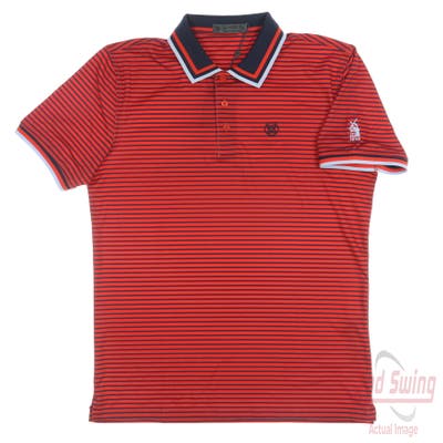 New W/ Logo Mens G-Fore Polo Small S Red MSRP $120