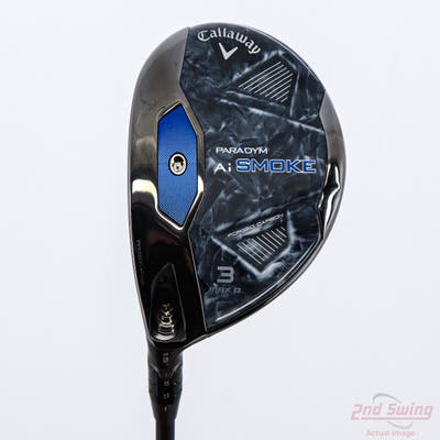 Mint Callaway Paradym Ai Smoke Max D Fairway Wood 3 Wood 3W 15° Project X Cypher 2.0 50 Graphite Regular Left Handed 43.0in