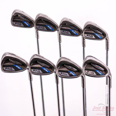 Ping G30 Iron Set 4-PW GW Ping CFS Distance Steel Stiff Right Handed Black Dot +3/4"