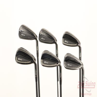 Ping G710 Iron Set 6-PW GW ALTA CB Black Graphite Senior Right Handed Green Dot 38.5in