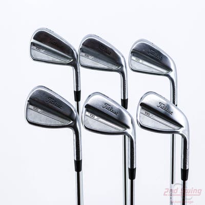 Titleist 2023 T100 Iron Set 5-PW True Temper AMT White S300 Steel Stiff Right Handed 38.5in