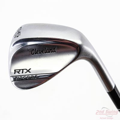 Cleveland RTX ZipCore Tour Satin Wedge Sand SW 56° 6 Deg Bounce Dynamic Gold Spinner TI Steel Wedge Flex Right Handed 35.5in