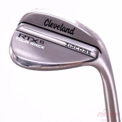 Mint Cleveland RTX 6 ZipCore Tour Rack Raw Wedge Sand SW 56° 8 Deg Bounce Dynamic Gold Spinner TI Steel Wedge Flex Right Handed 35.5in