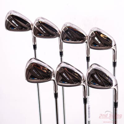 TaylorMade SIM2 MAX Iron Set 5-PW AW FST KBS MAX 85 MT Steel Regular Right Handed +1"