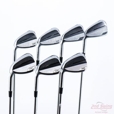 Ping i530 Iron Set 5-PW GW FST KBS Tour Lite Steel Regular Left Handed Black Dot STD