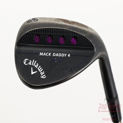 Callaway Mack Daddy 4 Black Wedge Lob LW 60° 10 Deg Bounce S Grind UST Mamiya Recoil 460 F2 Graphite Senior Right Handed 33.75in