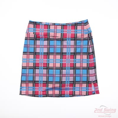 New Womens Golftini Skort Large L Multi MSRP $115