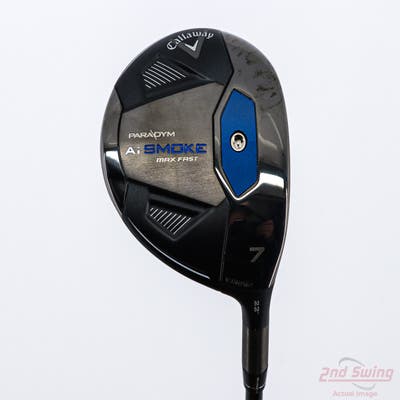 Mint Callaway Paradym Ai Smoke Max Fast Fairway Wood 7 Wood 7W 22° MCA Tensei Blue/Silver 40 Graphite Senior Right Handed 42.0in