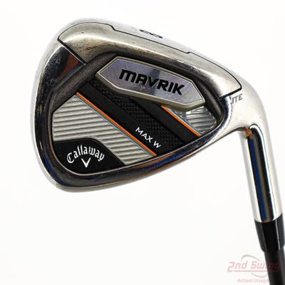 Callaway Mavrik Max Womens Lite Single Iron 8 Iron UST Mamiya Helium Black 4 Graphite Ladies Right Handed 35.0in