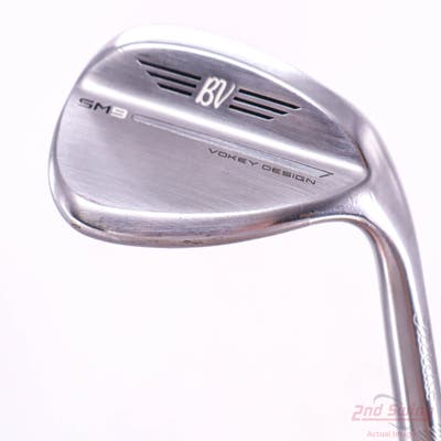 Titleist Vokey SM9 Tour Chrome Wedge Lob LW 58° 10 Deg Bounce S Grind FST KBS 610 Steel Wedge Flex Right Handed 35.25in