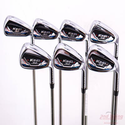 Cobra KING SpeedZone One Length Iron Set 5-PW UST Mamiya Recoil ESX 460 F3 Graphite Regular Right Handed -1/4"